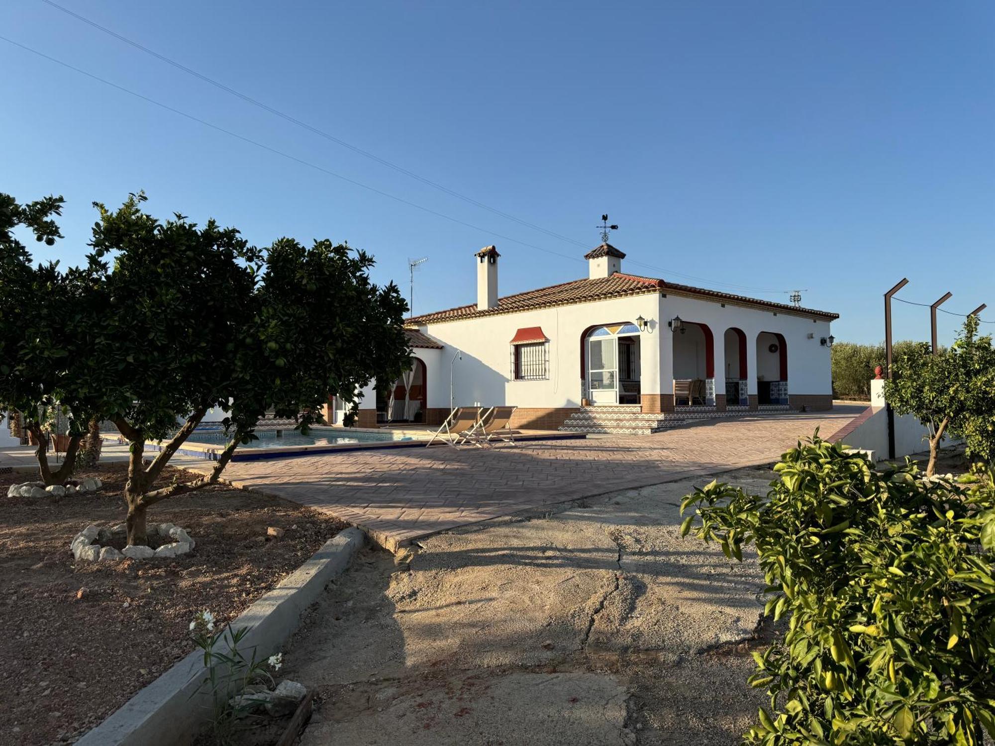 Casa Con Piscina Privada Villa Sevilla Buitenkant foto