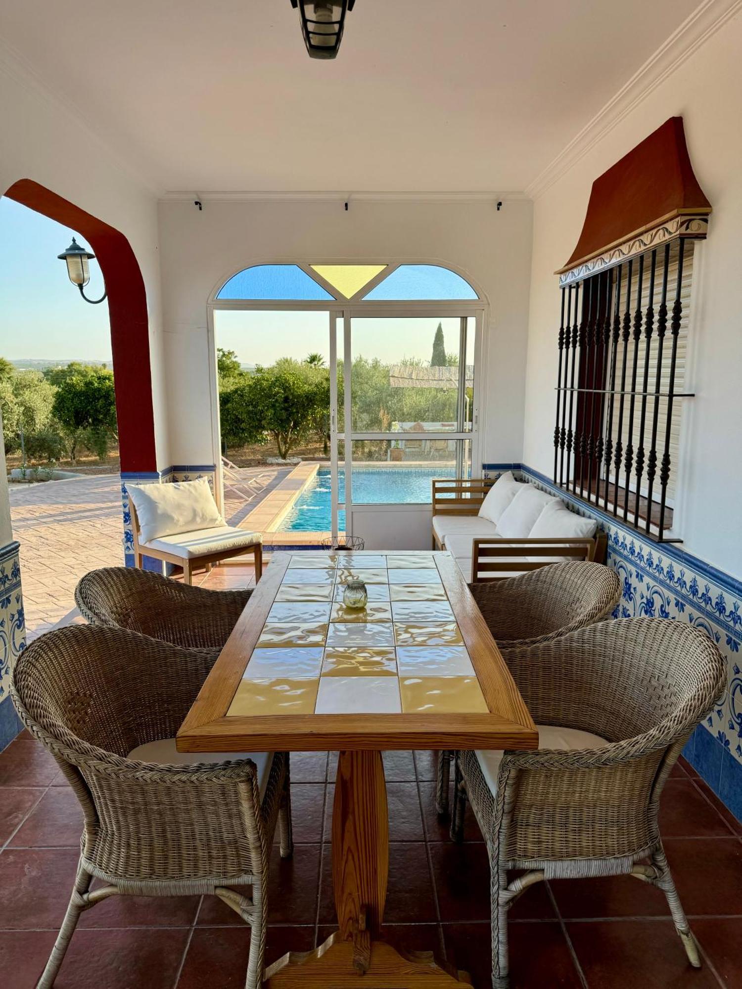 Casa Con Piscina Privada Villa Sevilla Buitenkant foto